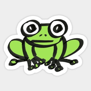 Froggy Sticker